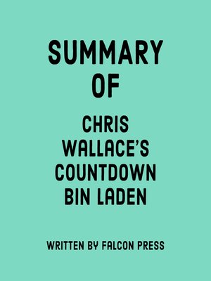 cover image of Summary of Chris Wallace's Countdown bin Laden